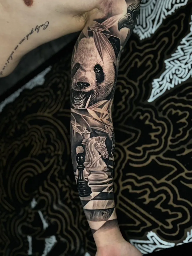 Realistic tattoo portfolio piece 8 at Studio One Tattoo Bangkok