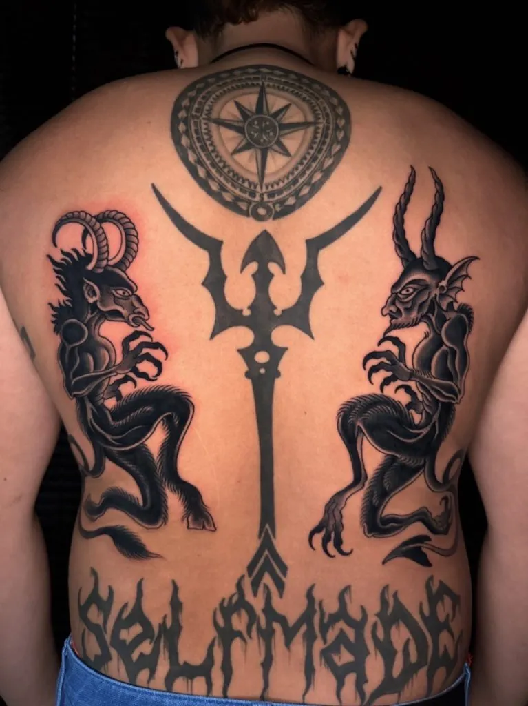 Traditional tattoo portfolio piece 1 at Studio One Tattoo Bangkok