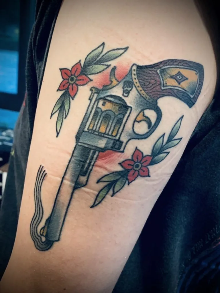 Traditional tattoo portfolio piece 10 at Studio One Tattoo Bangkok