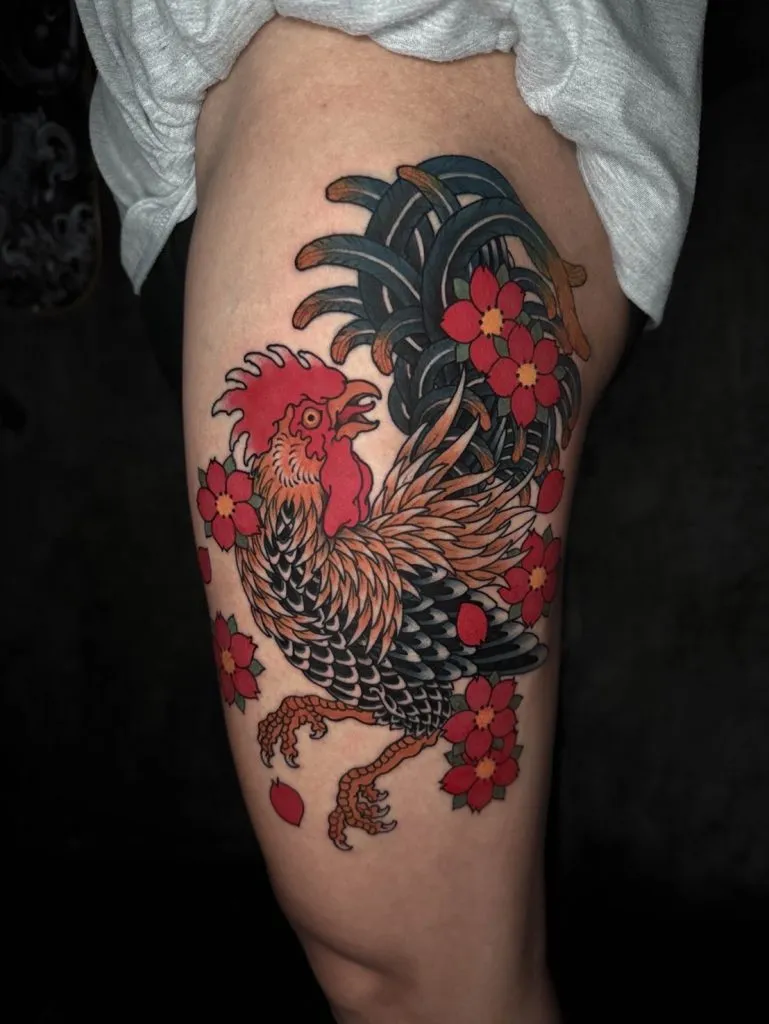 Traditional tattoo portfolio piece 2 at Studio One Tattoo Bangkok
