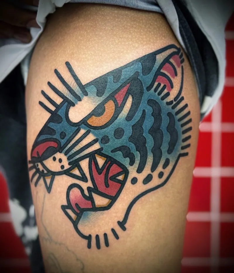 Traditional tattoo portfolio piece 3 at Studio One Tattoo Bangkok