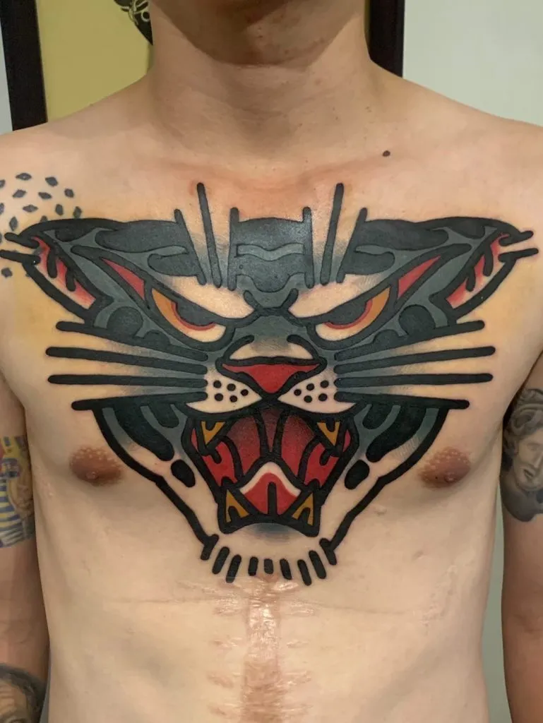 Traditional tattoo portfolio piece 4 at Studio One Tattoo Bangkok