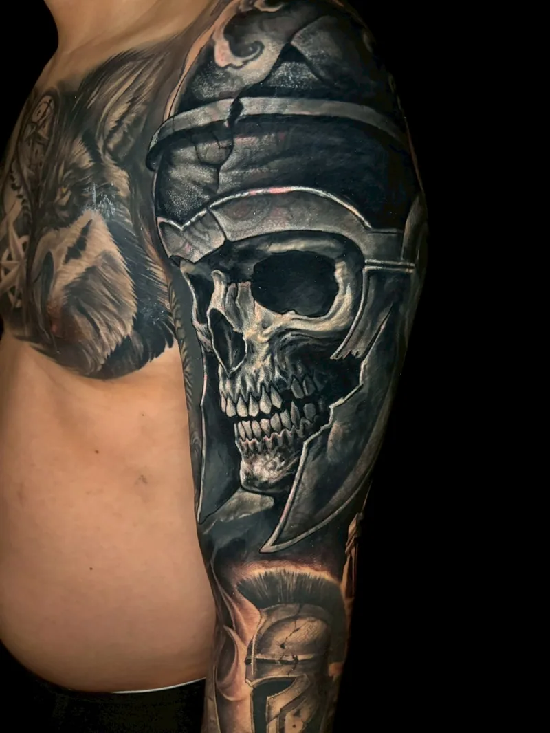 Tattoo portfolio piece 8 by kyber.inktattoo at Studio One Tattoo Bangkok